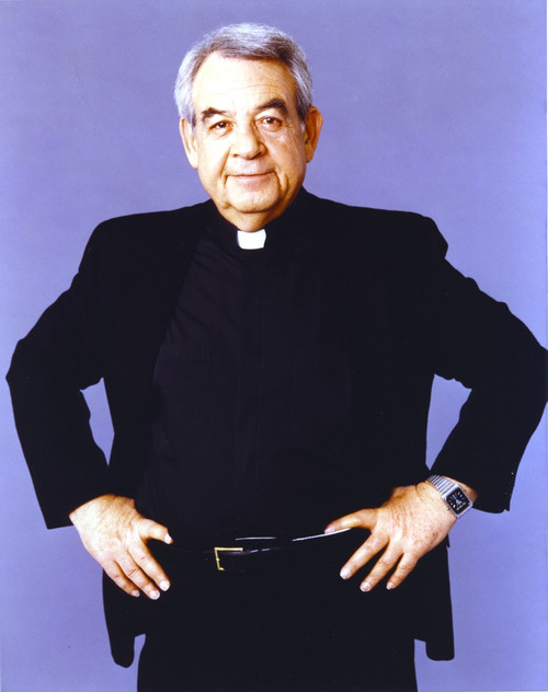 Tom Bosley Posed in Black Long Sleeve Polo Photo Print - Item # VARCEL682396