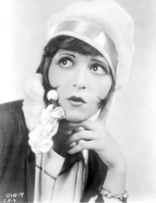 Clara Bow wearing a hat Photo Print - Item # VARCEL682450
