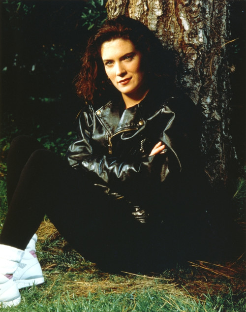 Lara Boyle Posed in Black Leather Jacket Photo Print - Item # VARCEL682491