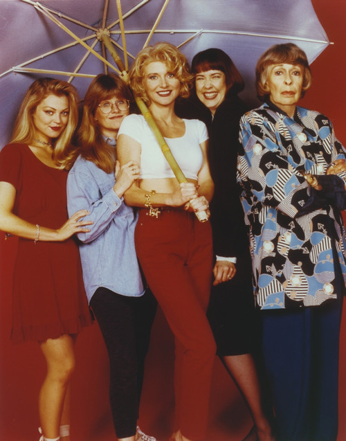 Beth Broderick Group Picture in Red Background Photo Print - Item # VARCEL682767