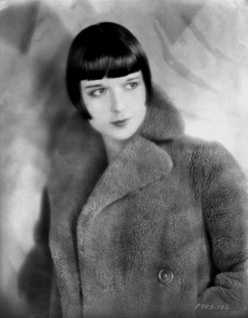 Louise Brooks wearing a fur coat Photo Print - Item # VARCEL682814