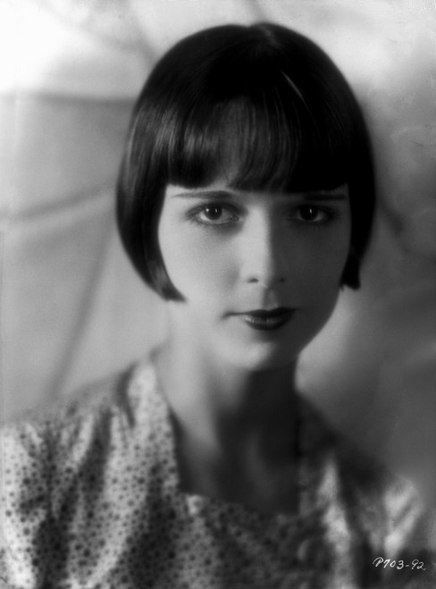 Louise Brooks Posed in polka dot T-Shirt Portrait Photo Print - Item # VARCEL682816
