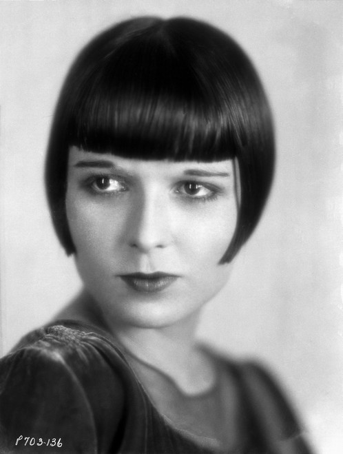 Louise Brooks smiling in White Dress Portrait Photo Print - Item # VARCEL682822