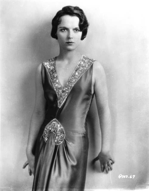 Louise Brooks wearing a satin evening dress Photo Print - Item # VARCEL682828