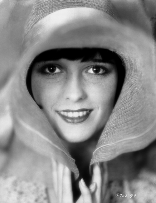 Louise Brooks wearing a wide brim hat Photo Print - Item # VARCEL682866