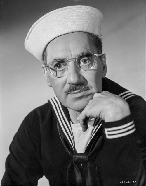 Groucho Marx in a sailor hat Photo Print - Item # VARCEL682886
