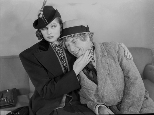 Harpo Marx and Lucille Ball in Room Service Photo Print - Item # VARCEL682890
