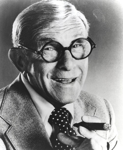 George Burns smoking a cigar Photo Print - Item # VARCEL682997