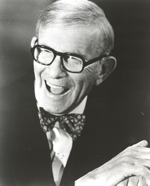 George Burns laughing Photo Print - Item # VARCEL683001