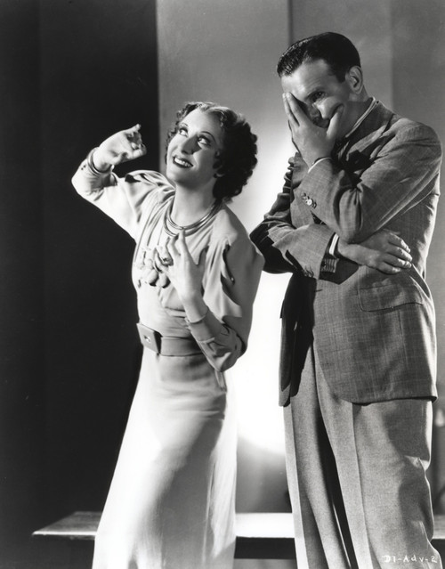 George Burns standing with Palm on his Face Photo Print - Item # VARCEL683009