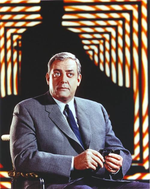 Raymond Burr sitting in Tuxedo Portrait Photo Print - Item # VARCEL683059