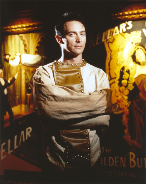 Lance Burton Posed in Leather Outfit Portrait Photo Print - Item # VARCEL683073