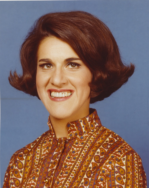 Ruth Buzzi smiling in Blue Background Close Up Portrait Photo Print - Item # VARCEL683162