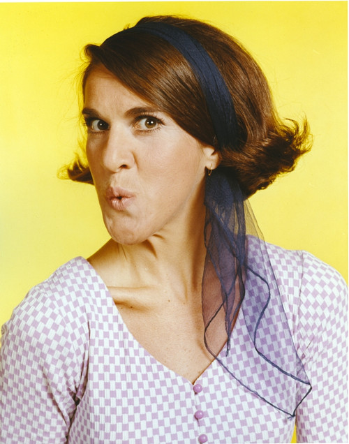 Ruth Buzzi in Yellow Background Close Up Portrait Photo Print - Item # VARCEL683166