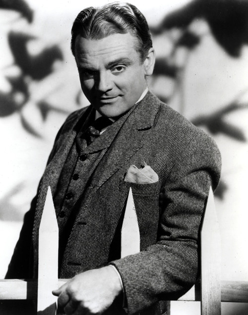 James Cagney wearing a suit behind a fence Photo Print - Item # VARCEL683219