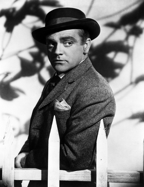 James Cagney wearing a suit behind a fence Photo Print - Item # VARCEL683231