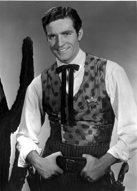 Hugh O'Brian wearing a historical costume Photo Print - Item # VARCEL683330