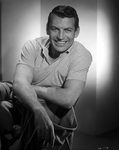 Richard Egan wearing a polo shirt Photo Print - Item # VARCEL683360
