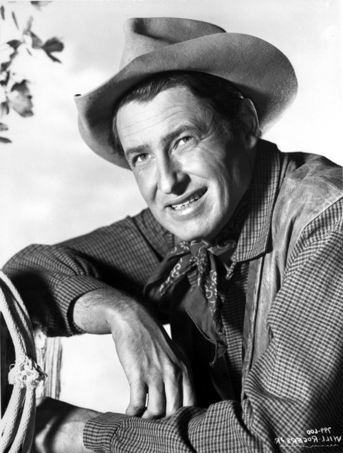 Will Rogers wearing a cowboy outfit Photo Print - Item # VARCEL683416