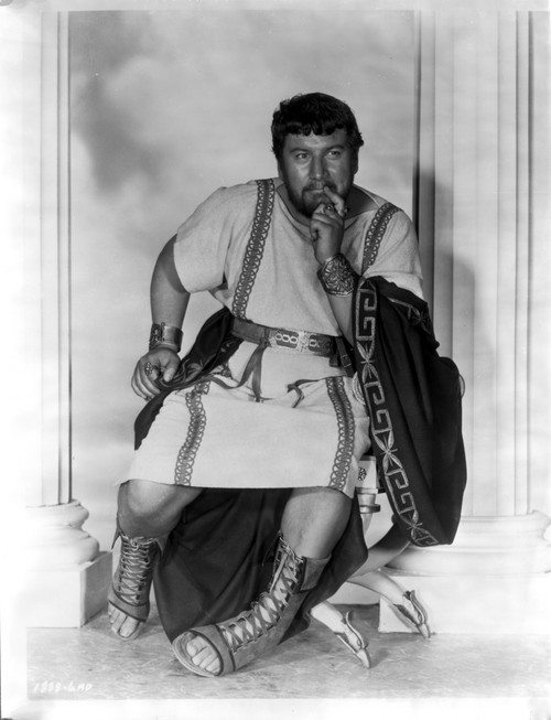 Peter Ustinov wearing a Roman costume Photo Print - Item # VARCEL683486