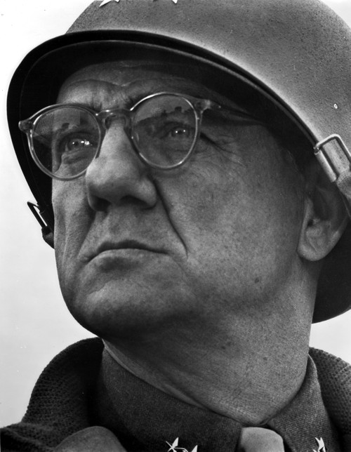 Karl Malden in a military helmet Photo Print - Item # VARCEL683505