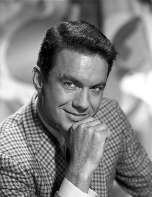 Cliff Robertson wearing a checkered blazer Photo Print - Item # VARCEL683658
