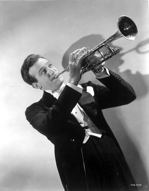 Harry James playing a trumpet Photo Print - Item # VARCEL683878