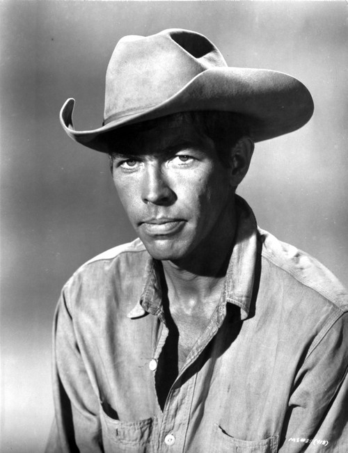 James Coburn wearing a cowboy hat Photo Print - Item # VARCEL683986