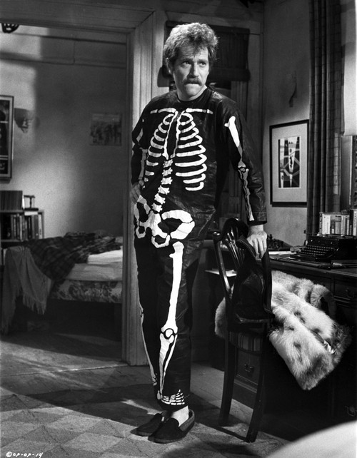 George Segal wearing a skeleton costume Photo Print - Item # VARCEL684039