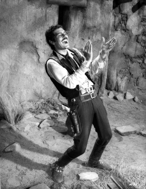 Omar Sharif in a cowboy costume for Mackenna's Gold Photo Print - Item # VARCEL684054