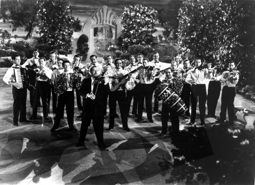 Xavier Cugat with band Photo Print - Item # VARCEL684072