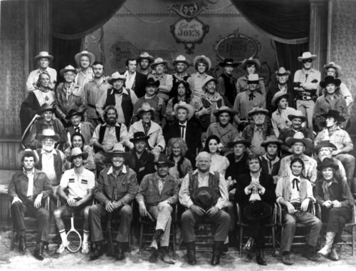 Michael Ansara and others wearing cowboy hats Photo Print - Item # VARCEL684107
