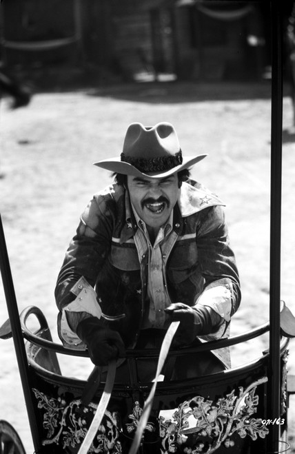 Film still of Burt Reynolds driving a chariot Photo Print - Item # VARCEL684184