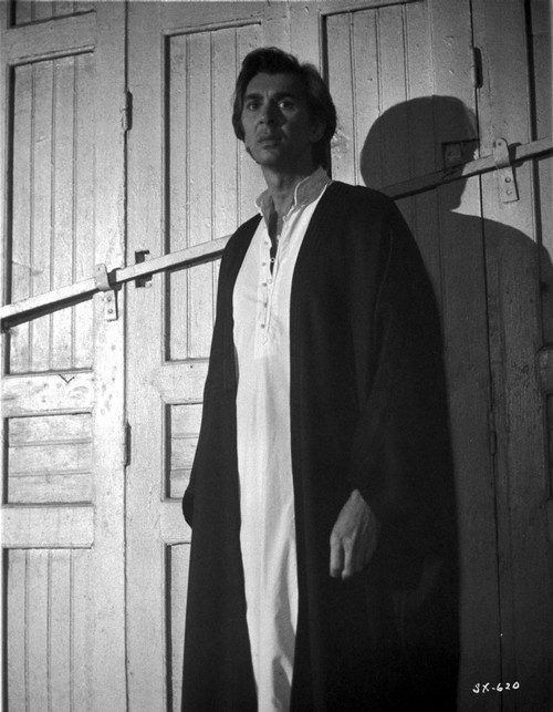 Film still of Frank Langella in a robe Photo Print - Item # VARCEL684315