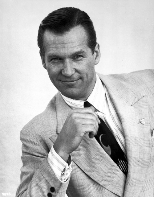 Jeff Bridges with slicked back hair Photo Print - Item # VARCEL684331