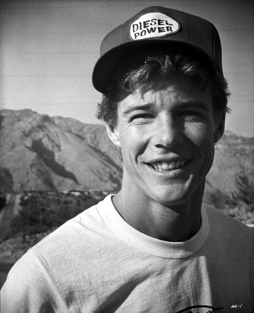 Jan-Michael Vincent wearing a trucker cap Photo Print - Item # VARCEL684390