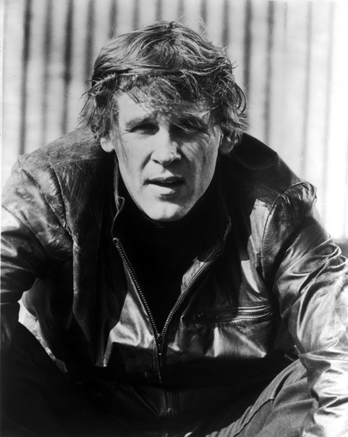 Nick Nolte wearing a leather jacket outdoors Photo Print - Item # VARCEL684492