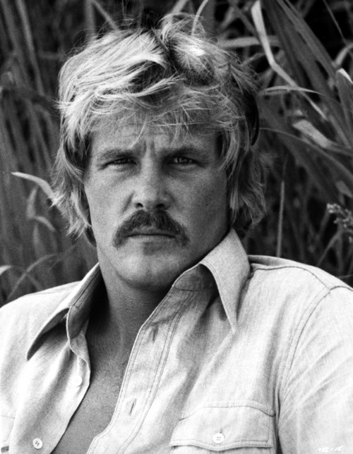 Nick Nolte outdoors with a moustache Photo Print - Item # VARCEL684499