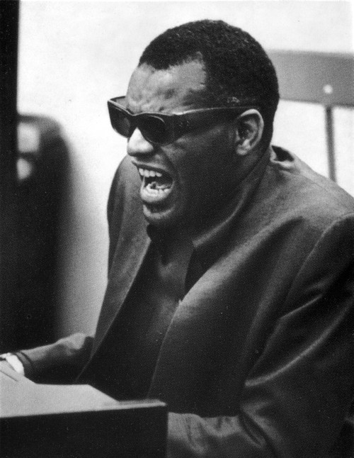 Ray Charles playing piano Photo Print - Item # VARCEL684504