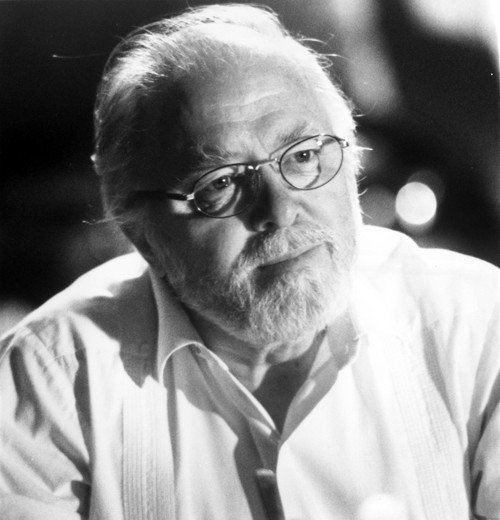 A publicity still of Richard Attenborough in Jurassic Park Photo Print - Item # VARCEL684575