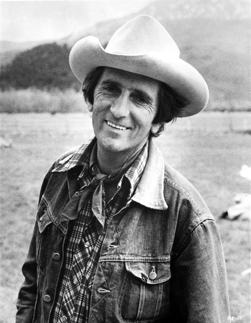 Harry Stanton wearing a cowboy outfit outdoors Photo Print - Item # VARCEL684726