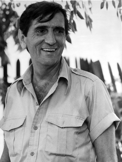 Harry Stanton wearing a polo shirt outdoors Photo Print - Item # VARCEL684727