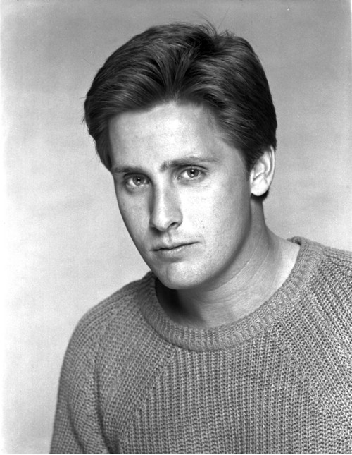 Emilio Estevez wearing a sweater Photo Print - Item # VARCEL684776