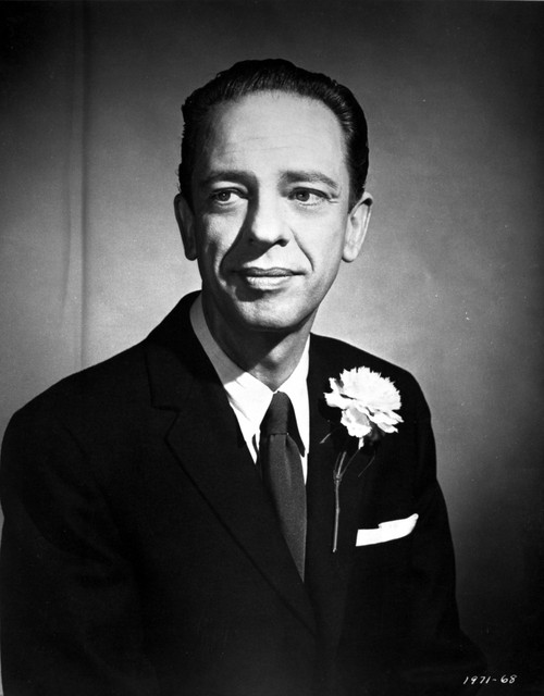 Don Knotts wearing a tuxedo with a flower Photo Print - Item # VARCEL684816