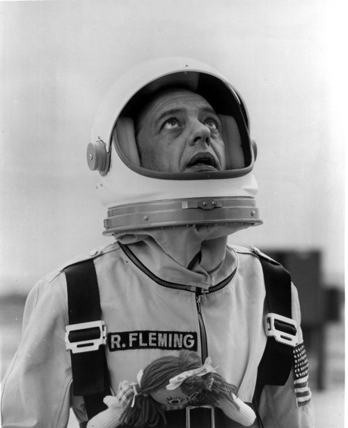 Film still of Don Knotts wearing a space suit Photo Print - Item # VARCEL684817