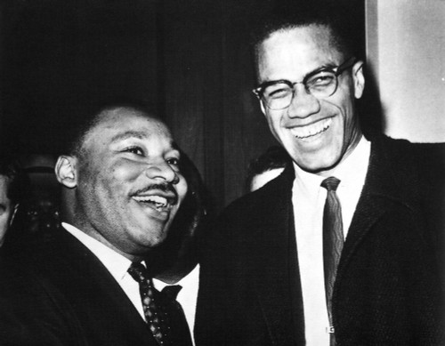 Martin Luther King Jr and Malcolm X Photo Print - Item # VARCEL684822
