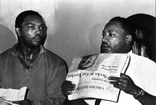 Reverend Jesse Jackson and Martin Luther King Jr Photo Print - Item # VARCEL684824