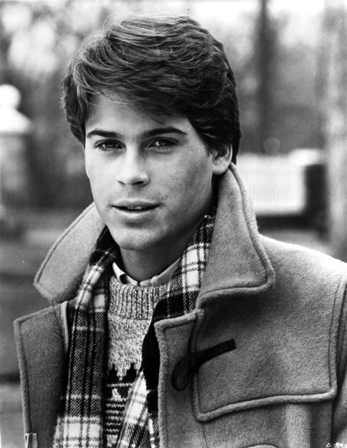 Rob Lowe wearing a coat outdoors Photo Print - Item # VARCEL684839
