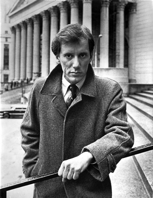 James Woods wearing a coat outdoors Photo Print - Item # VARCEL684911