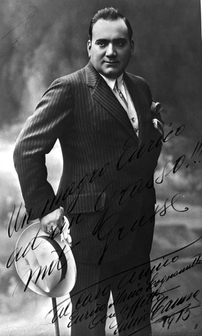 Signed Enrico Caruso Photo Print - Item # VARCEL684934